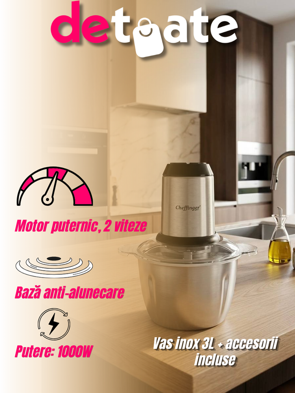 Tocător Multi-Funcțional Cheffinger Home