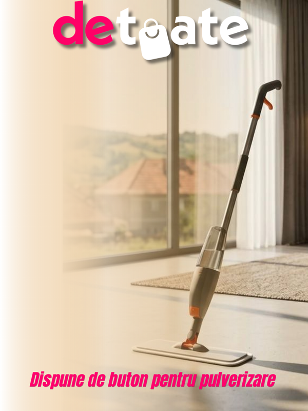 Mop cu Pulverizator de Apă
