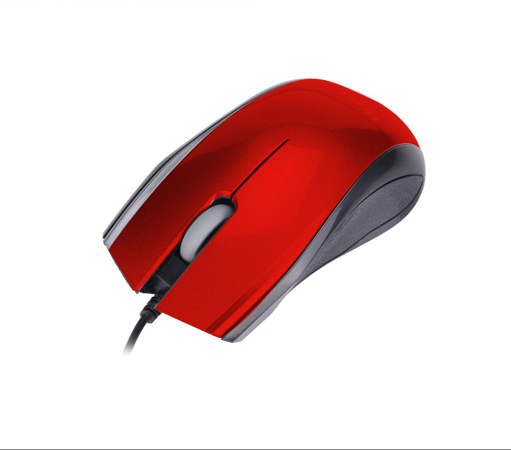 Mouse Gaming Optic Xtrike Me DMS001 RD, 1200 DPI, 3 Butoane, Design Ergonomic, Fără Driver, Roșu Metalizat
