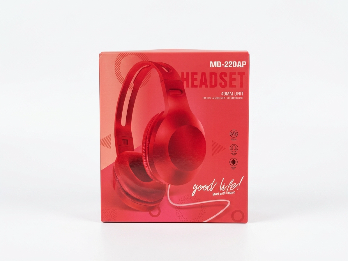 Căști Audio On-Ear COOL MD-220AP, Difuzoare 40mm, Microfon pe fir, Jack 3.5mm