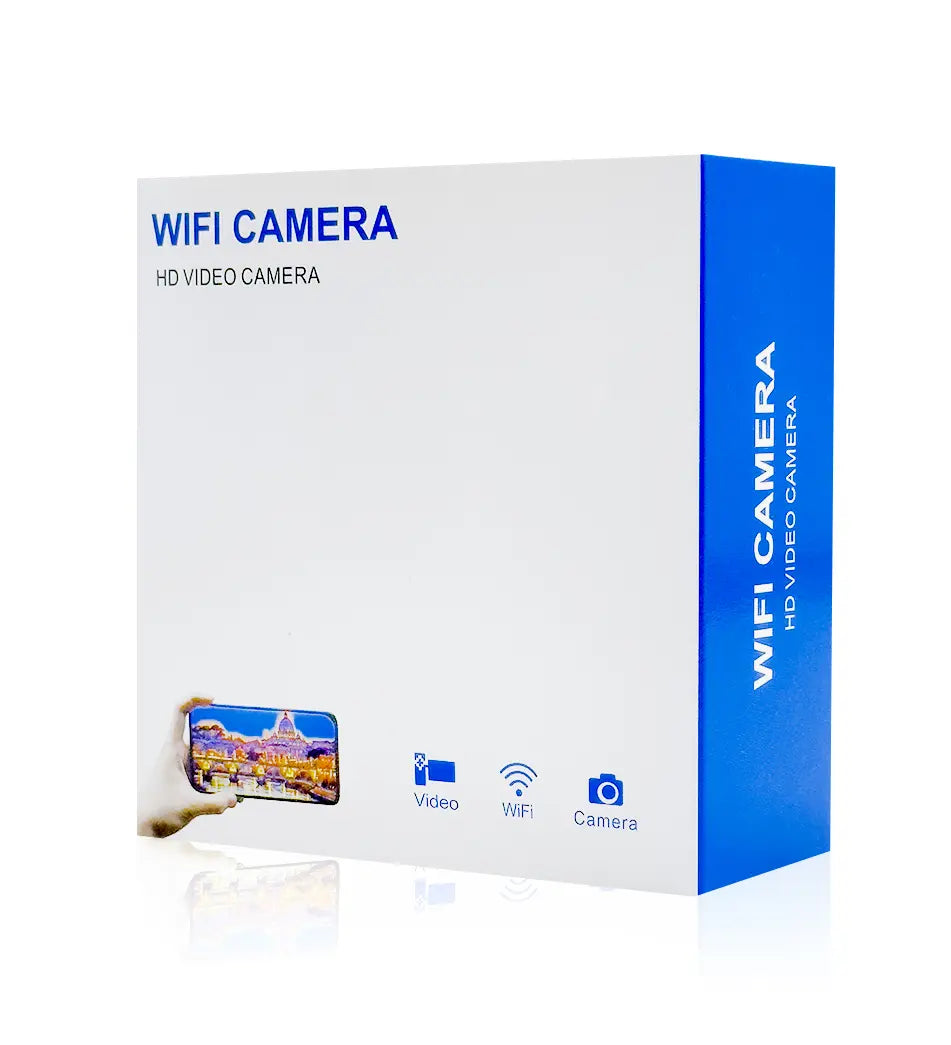 Mini Cameră de Supraveghere WiFi HD A9, Prindere Magnetică, Vedere Nocturnă, Senzor de Mișcare, Negru