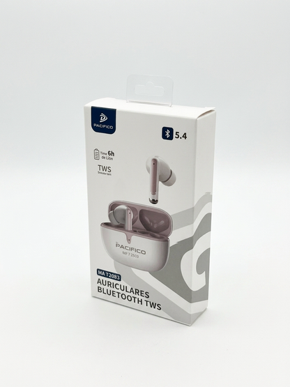 Căști Wireless In-Ear Pacifico NP-T2083, TWS, Bluetooth 5.4, Autonomie 6h, Negru