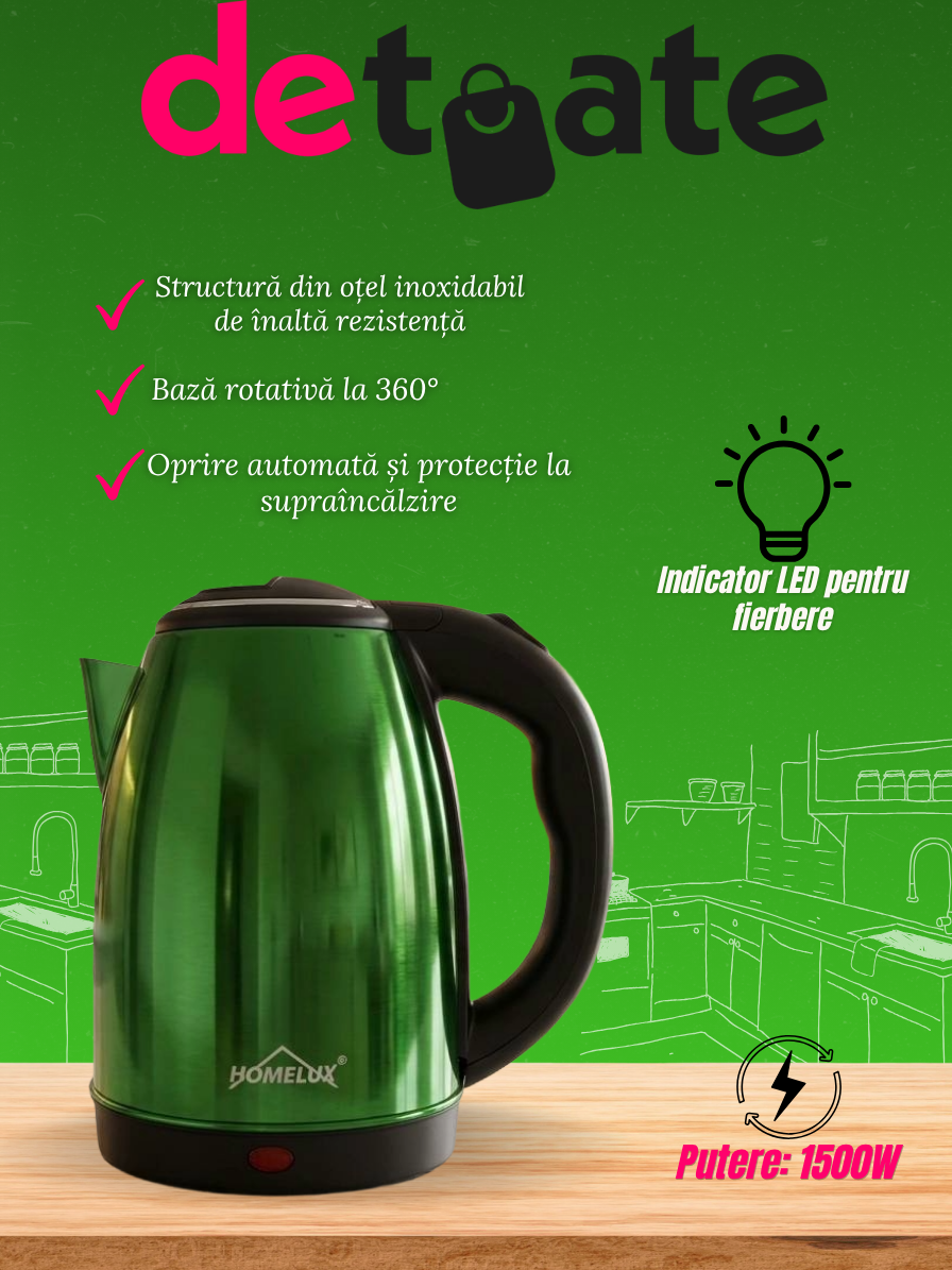 Fierbător Electric Homelux