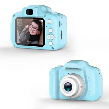 Cameră Foto Digitală pentru Copii Baihuo MY-7217, Ecran 2.0", Senzor 12MP, Jocuri Incluse, Suport Card TF, Roz