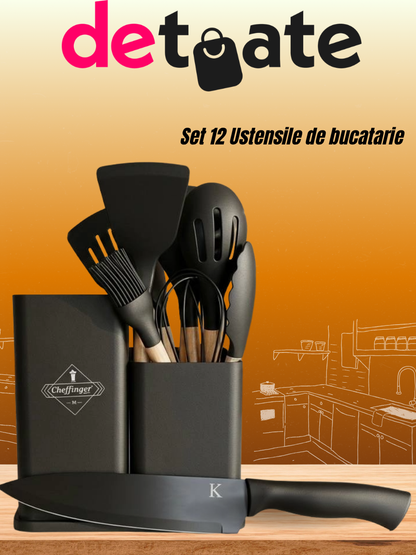Cheffinger Home 12 PCS Kitchen Utensil Set