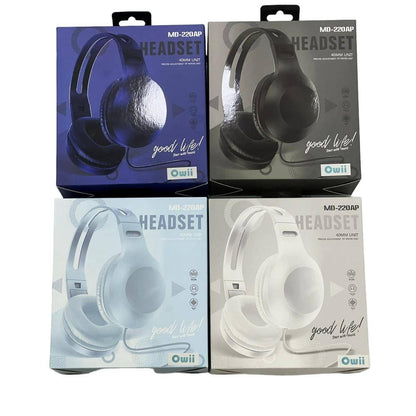 Căști Audio On-Ear COOL MD-220AP, Difuzoare 40mm, Microfon pe fir, Jack 3.5mm