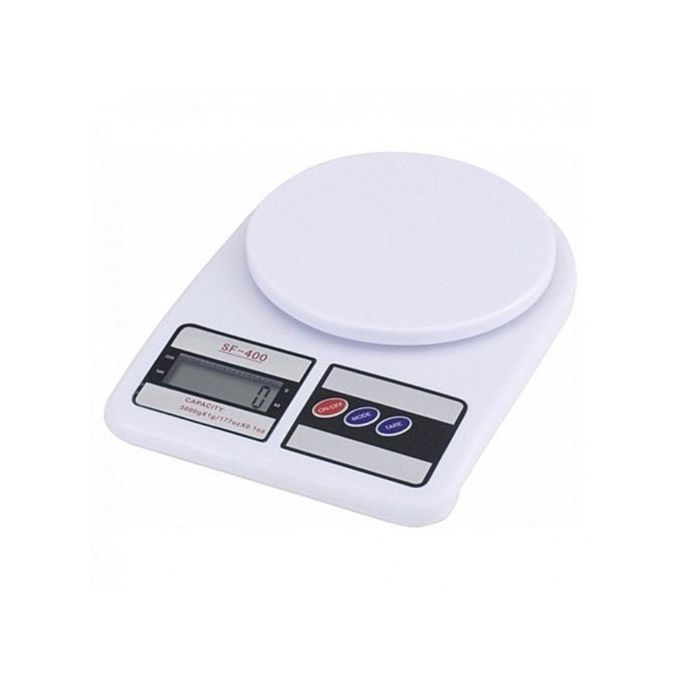 Cântar de Bucătărie Digital Raptor R-0417, Precizie 1g, Funcție Tara, Display LCD, Alb