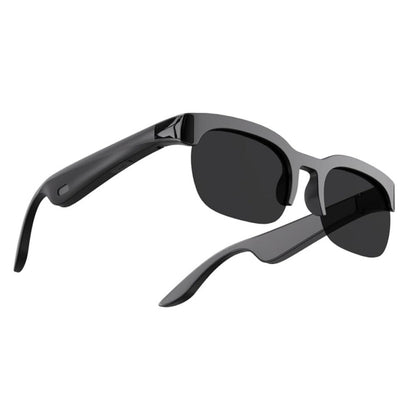Ochelari Inteligenți cu Căști Wireless XG89 (2-în-1), Bluetooth, Open-Ear, Apeluri Hands-Free, Negru