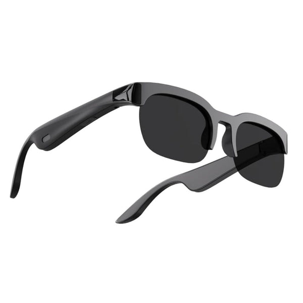 Ochelari Inteligenți cu Căști Wireless XG89 (2-în-1), Bluetooth, Open-Ear, Apeluri Hands-Free, Negru