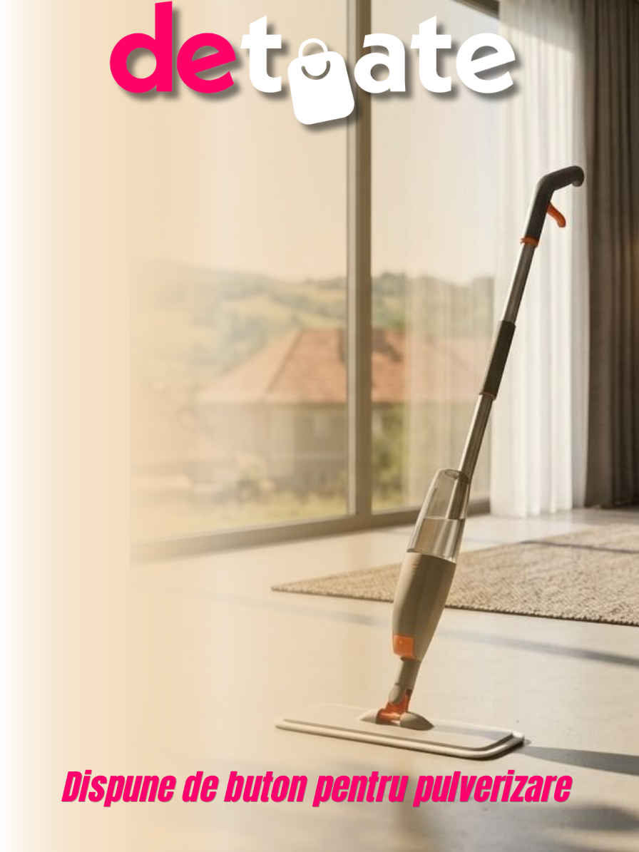 Mop cu Pulverizator de Apă