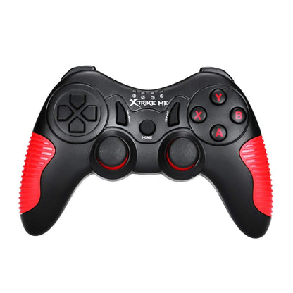 Controller Wireless Xtrike Me GP-45, Multiplatformă (PC, Android), Suport Telefon Inclus, Negru/Roșu