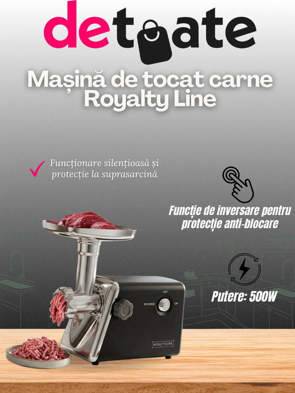 Mașină de tocat carne Royalty Line MG-5