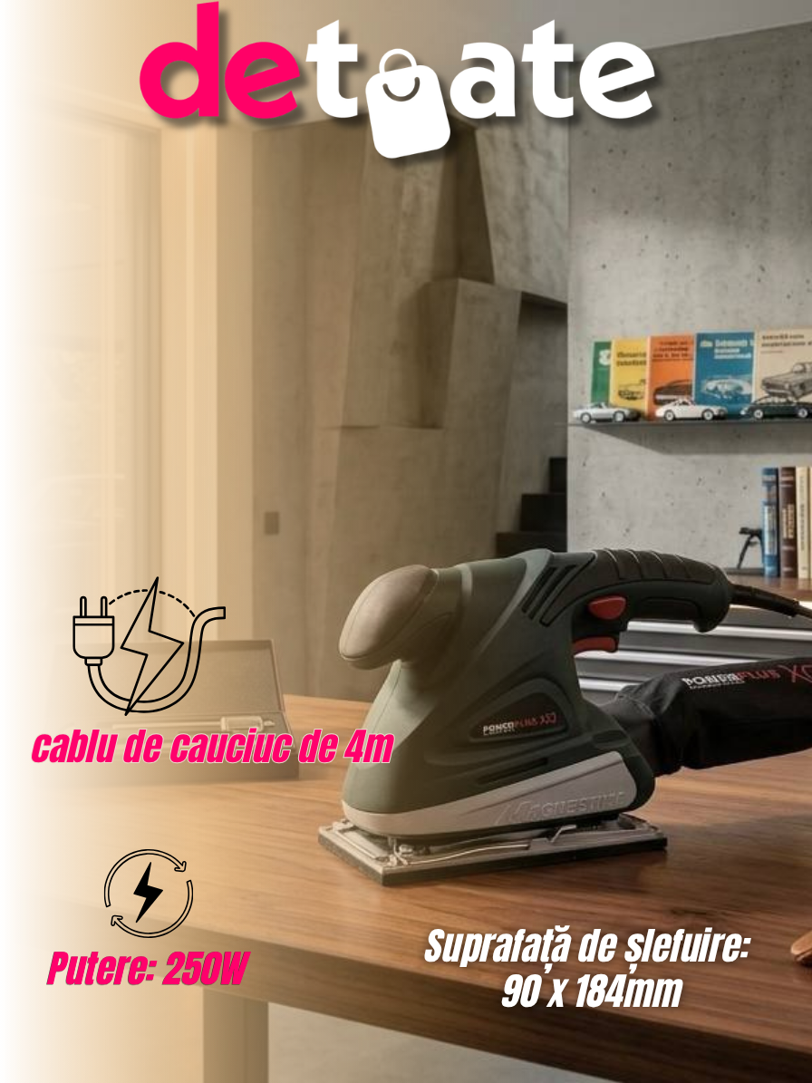 Șlefuitor cu vibrații Powerplus XQ