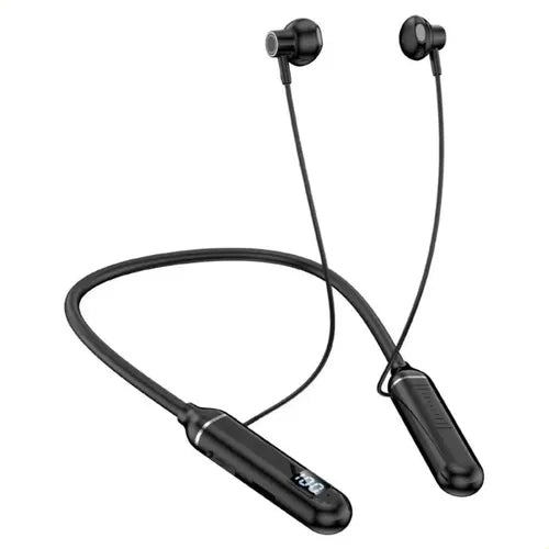 Căști Wireless Neckband Beotes ZS-516, Bluetooth 5.0, Hi-Res Audio, Suport Card TF, Prindere Magnetică, Negru