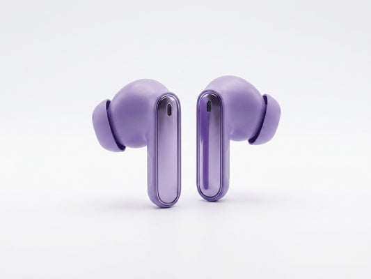 Căști Wireless In-Ear Busd Pro800 TWS, Bluetooth 6.0, Control Touch, Carcasă de Încărcare, Mov/Negru