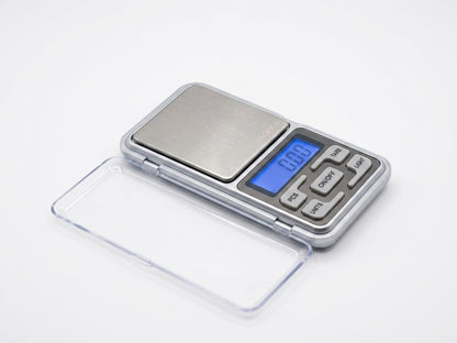 Cântar Digital de Precizie Pacifico, Capacitate 500g, Rezoluție 0.05g, Auto-Calibrare, Argintiu